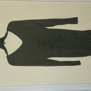 Green Stringed Body Dress